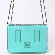 Load image into Gallery viewer, Dash Point Hand Tooled Leather Purse
