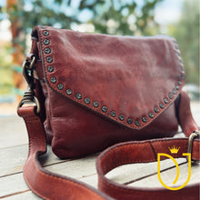 Load image into Gallery viewer, Brush Lake Italian Leather Crossbody Purse
