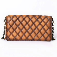 Load image into Gallery viewer, Sagebrush Quilted Leather Crossbody Wallet
