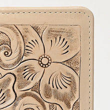 Load image into Gallery viewer, Carmichael Bone Hand Tooled Leather Wallet
