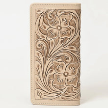Load image into Gallery viewer, Carmichael Bone Hand Tooled Leather Wallet

