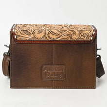 Load image into Gallery viewer, Frontier Spirit Hand Tooled Leather Crossbody Purse
