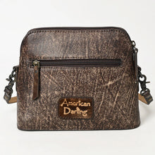 Load image into Gallery viewer, Longhorn Belle Hand Tooled Leather Crossbody Purse
