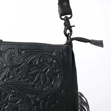 Load image into Gallery viewer, Wild West Wonder Hand Tooled Leather Crossbody Purse
