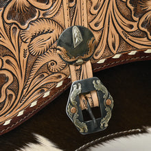 Load image into Gallery viewer, Iron Ridge Hand Tooled Leather Crossbody Purse
