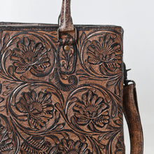 Load image into Gallery viewer, Cowgirl Canyon Hand Tooled Leather Shoulder Bag
