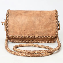 Load image into Gallery viewer, Rustic Beauty Leather Crossbody Purse
