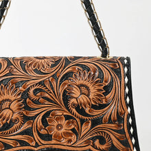 Load image into Gallery viewer, Wild Ember Hand Tooled Leather Purse
