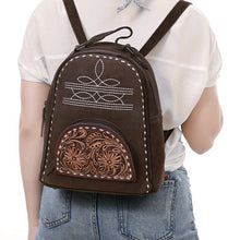 Load image into Gallery viewer, The Presley Suede Leather Backpack
