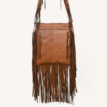 Load image into Gallery viewer, Cowboy Sunset Leather Crossbody Purse
