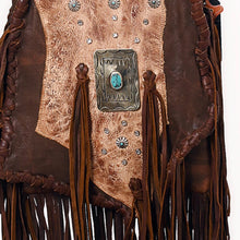 Load image into Gallery viewer, Sahara Soul Leather Crossbody Purse
