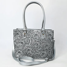 Load image into Gallery viewer, Lone Mesa Hand Tooled Leather Shoulder Bag
