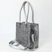 Load image into Gallery viewer, Lone Mesa Hand Tooled Leather Shoulder Bag
