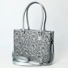 Load image into Gallery viewer, Lone Mesa Hand Tooled Leather Shoulder Bag
