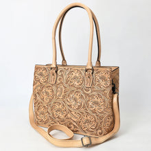 Load image into Gallery viewer, Lone Mesa Hand Tooled Leather Shoulder Bag
