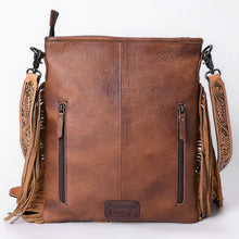 Load image into Gallery viewer, Nomad Hand Tooled Leather Crossbody Purse
