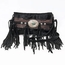 Load image into Gallery viewer, Nomad Charm Leather Crossbody Purse
