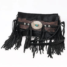 Load image into Gallery viewer, Nomad Charm Leather Crossbody Purse
