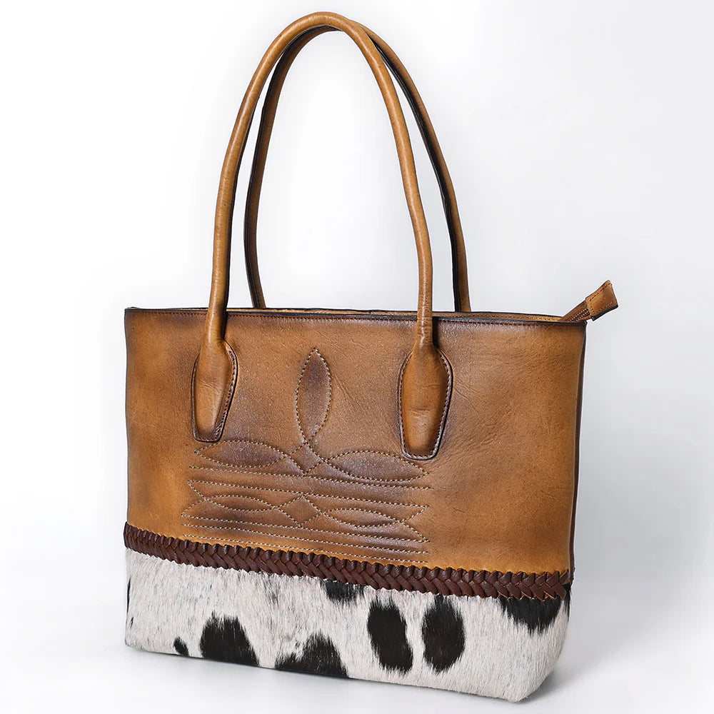 Sunstone Leather Tote Bag