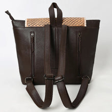 Load image into Gallery viewer, Ashfall Western Leather Backpack
