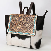 Load image into Gallery viewer, Ashfall Western Leather Backpack
