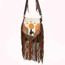 Load image into Gallery viewer, Sierra Dawn Leather Crossbody Purse
