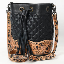 Load image into Gallery viewer, Stampede Hand Tooled Leather Crossbody Purse
