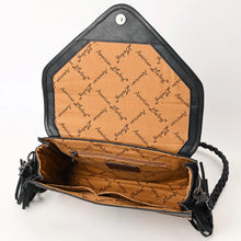 Load image into Gallery viewer, Blazing Saddle Hand Tooled Leather Crossbody Purse
