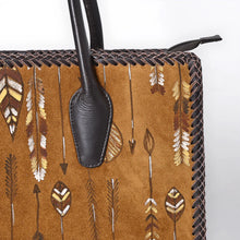 Load image into Gallery viewer, Western Charm Suede Leather Shoulder Bag

