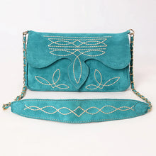 Load image into Gallery viewer, The Glory Suede Boot Stitch Purse
