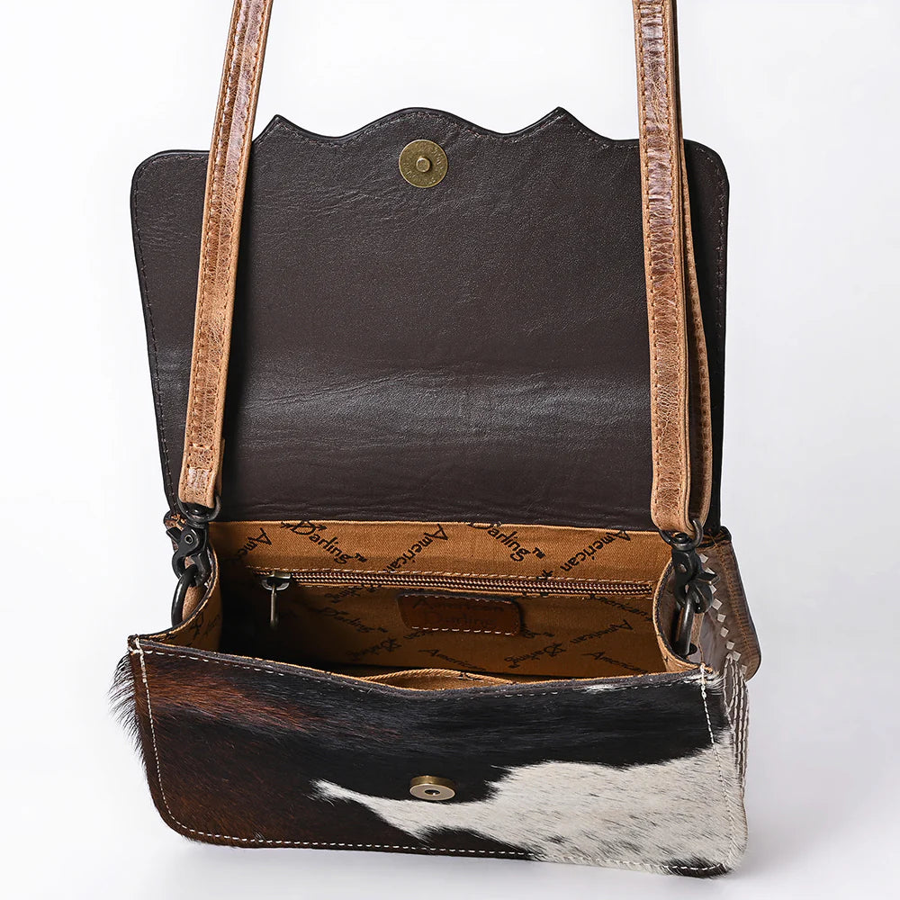 Barn Dance Leather Crossbody Purse