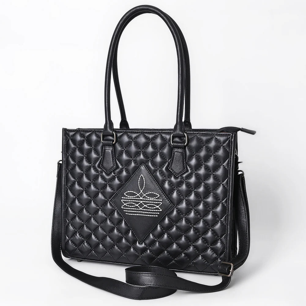 Heirloom Qullted Leather Shoulder Bag