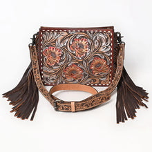 Load image into Gallery viewer, Wildwood Hand Tooled Leather Crossbody Purse
