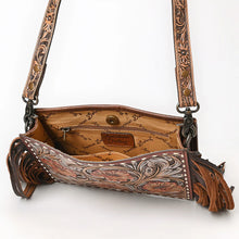 Load image into Gallery viewer, Wildwood Hand Tooled Leather Crossbody Purse
