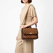 Load image into Gallery viewer, Ridgebound Quilted Leather Shoulder Bag
