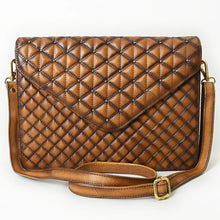 Load image into Gallery viewer, Dry Creek Quilted Leather Crossbody Purse
