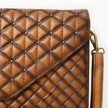 Load image into Gallery viewer, Dry Creek Quilted Leather Crossbody Purse
