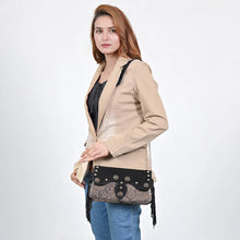 Load image into Gallery viewer, Sidewinder Suede Leather Shoulder Bag
