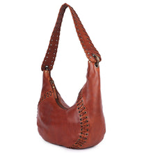 Load image into Gallery viewer, Firenze Italian Leather Hobo Purse
