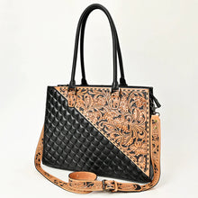Load image into Gallery viewer, Domingo Hand Tooled Leather Tote Bag
