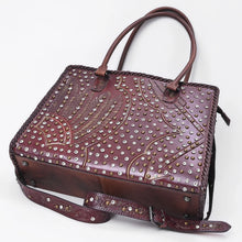 Load image into Gallery viewer, Dusk Rhapsody Hand Tooled Leather Bag
