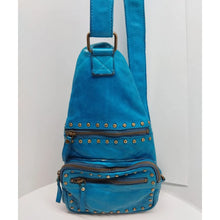 Load image into Gallery viewer, Azzurri Leather Sling Bag
