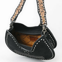 Load image into Gallery viewer, Belleview Suede Leather Hobo Purse
