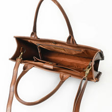 Load image into Gallery viewer, Gilded Spur Western Leather Shoulder Tote Bag

