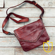 Load image into Gallery viewer, Brush Lake Italian Leather Crossbody Purse
