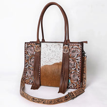 Load image into Gallery viewer, Desert Canyon Hand Tooled Leather Tote Bag
