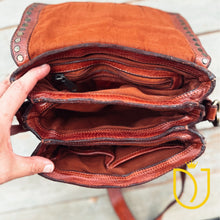 Load image into Gallery viewer, Brush Lake Italian Leather Crossbody Purse

