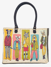 Load image into Gallery viewer, Marley Recycled Military Canvas Market Tote
