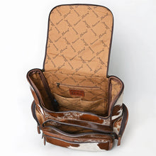 Load image into Gallery viewer, Ash Creek Western Leather Backpack
