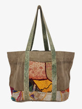 Load image into Gallery viewer, Marley Recycled Military Canvas Market Tote
